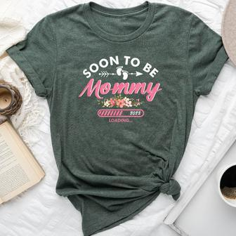 Soon To Be Mommy 2023 Loading Bar New Mom Mother's Day Bella Canvas T-shirt - Monsterry CA