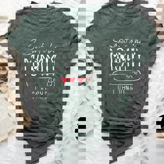 Soon To Be Mommy 2025 Mom Est 2025 Loading Promoted To Mommy Bella Canvas T-shirt | Mazezy