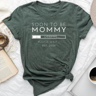 Soon To Be Mommy Est 2024 Promoted To Mom 2024 New Mama Bella Canvas T-shirt - Monsterry DE