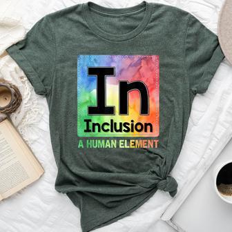 Special Ed Teacher In Inclusion A Human Element Sped Teacher Bella Canvas T-shirt - Monsterry UK