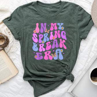 In My Spring Break Era Retro Groovy Vacation College Trip Bella Canvas T-shirt - Monsterry