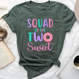 Squad Of The Two Sweet Team 2Nd Birthday Girl Donut Party Bella Canvas T-shirt - Monsterry