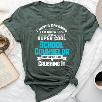 Super Cool School Counselor Teacher Apparel Bella Canvas T-shirt - Monsterry DE