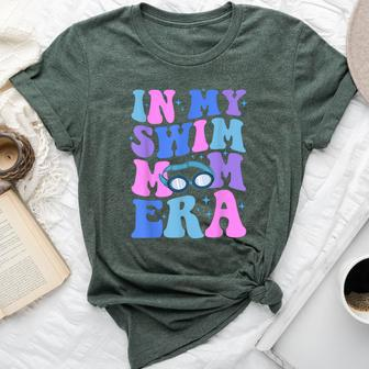 In My Swim Mom Era Swimming Swimmer Mom Life Mother's Day Bella Canvas T-shirt - Seseable