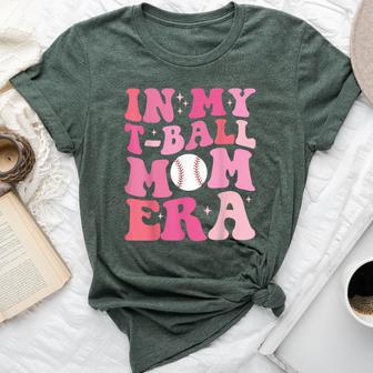 In My T-Ball Mom Era -Ball Mom Mother's Day Bella Canvas T-shirt - Monsterry UK