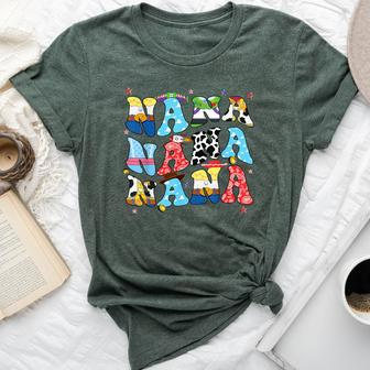 Toy Nana Story Grandma Grandpa Fathers Day Bella Canvas T-shirt - Monsterry DE