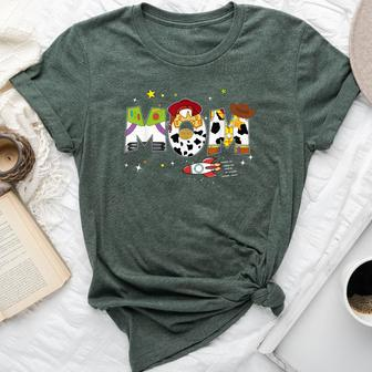 Toy Story Mama Boy Mom Mommy Happy Mother's Day Family Bella Canvas T-shirt | Mazezy AU