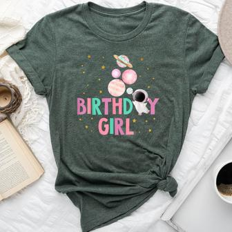 Two The Moon Birthday Girl 2 Year Old 2Nd Bday Bella Canvas T-shirt - Thegiftio UK