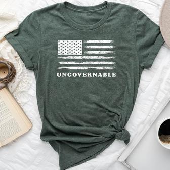 Ungovernable Become Ungovernable Womens Bella Canvas T-shirt - Monsterry