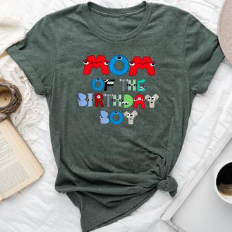 Villain Letter Abc Mom Of The Birthday Boy Alphabet Lore Bella Canvas T-shirt - Monsterry