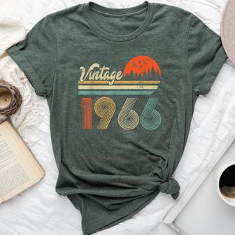 Vintage 1966 58 Year Old 58Th Birthday Women Bella Canvas T-shirt - Thegiftio UK