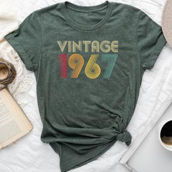 Vintage 1967 56Th Birthday 56 Years Old Retro Bella Canvas T-shirt - Monsterry