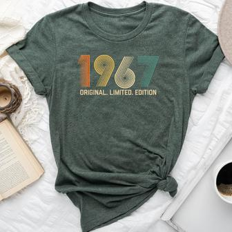 Vintage 1967 Birthday Retro 1967 For Born In 1967 Bella Canvas T-shirt - Monsterry UK