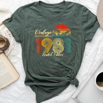 Vintage 1981 Limited Edition 39 Birthday Bella Canvas T-shirt - Monsterry