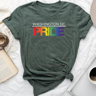 Washington Dc Pride Lgbtq Rainbow Bella Canvas T-shirt - Monsterry AU