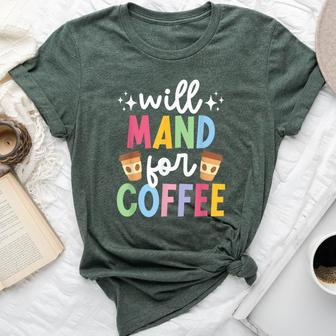 Will Mand For Coffee Aba Therapist Aba Therapy Bella Canvas T-shirt - Thegiftio UK