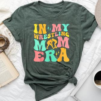 In My Wrestling Mom Era Mom Sport Mother's Day Bella Canvas T-shirt - Seseable