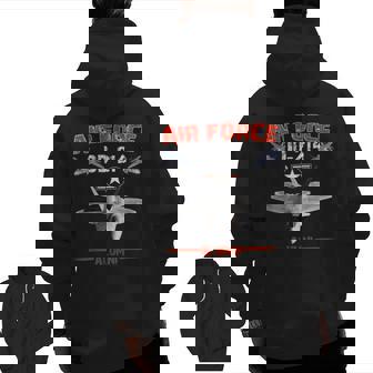 Air Force Dd214 Alumni Dd214 Air Force Veteran Zip Up Hoodie Back Print | Mazezy