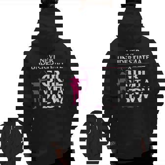 Archery Bowhunter Archery Zip Up Hoodie Back Print | Mazezy