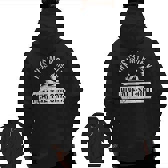 This Is Myly' Plane'Woodworking'Woodworkers Zip Up Hoodie Back Print | Mazezy