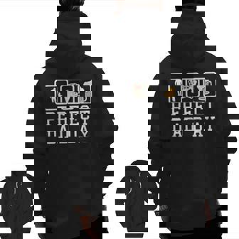 Poker And Beers Father For Dads Zip Up Hoodie Back Print | Mazezy