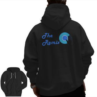 The ReMix And The ORiGinal Dad And Sonn Zip Up Hoodie Back Print | Mazezy
