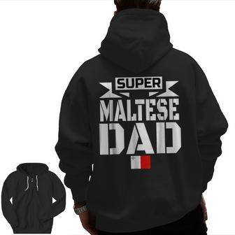 Storecastle Best Dad Ever Father's Day Zip Up Hoodie Back Print | Mazezy