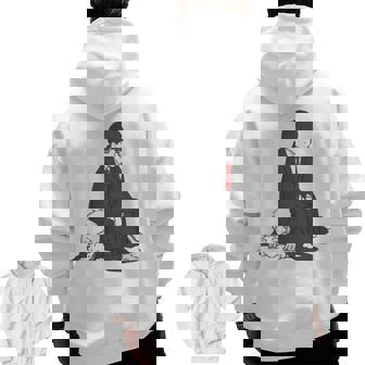 Fanart Mashle Magic And Muscles Zip Up Hoodie Back Print | Mazezy