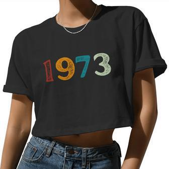 1973 Protect Roe V Wade Prochoice Women's Rights Women Cropped T-shirt - Monsterry AU