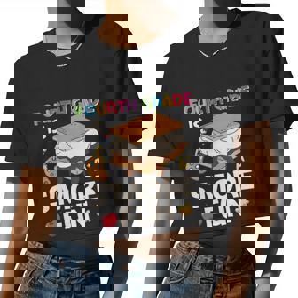 4Th Grade Is Smore Fun Back To School First Day Of School Women Cropped T-shirt - Monsterry