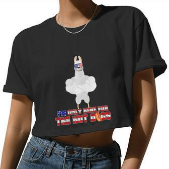 4Th Of July America Flag Happy Usa Day Women Cropped T-shirt - Monsterry UK