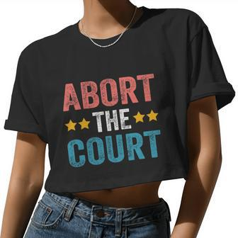Abort The Court 4Th Of July Women Cropped T-shirt - Monsterry AU