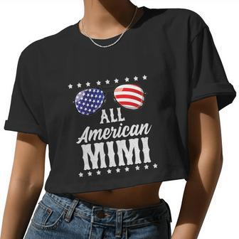 All American Mimi 4Th Of July Women Cropped T-shirt - Monsterry AU