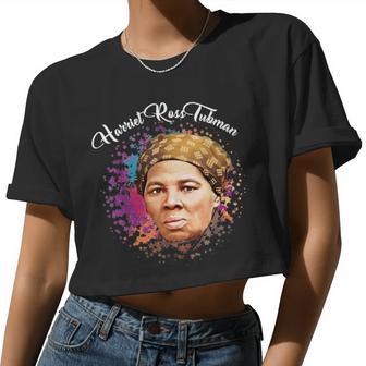 Black Women's History Month Harriet Ross Tubman Women Cropped T-shirt - Monsterry DE