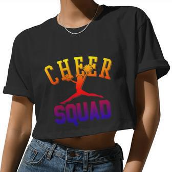 Cheer Squad Cheerleading Team Cheerleader Women Cropped T-shirt - Monsterry DE