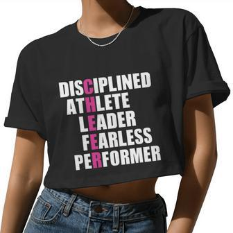 Cheerleader Cheerleading Meaningful Cheer Teen Girls Mom Women Cropped T-shirt - Monsterry
