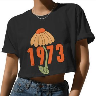 Feminist Uterus Protect Roe V Wade 1973 Pro Roe Women's Rights Women Cropped T-shirt - Monsterry UK