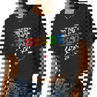 First Grade Crew V2 Women Cropped T-shirt - Monsterry