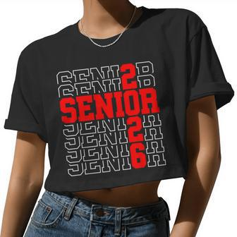 Senior Graduation Class Of 2026 Senior Boys Girls Women Cropped T-shirt - Monsterry DE