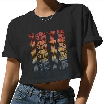 Women's Rights 1973 Pro Roe Rights Ferminist 2022 1 Women Cropped T-shirt - Monsterry