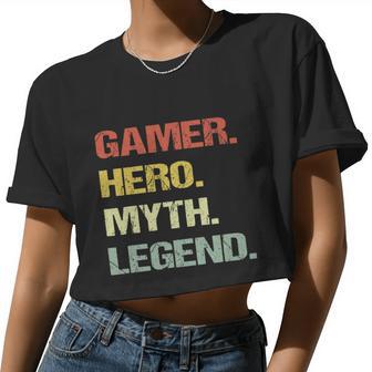 Gaming Gamer V2 Women Cropped T-shirt - Monsterry AU