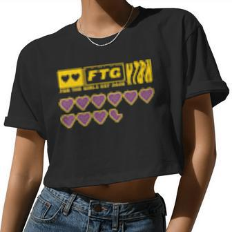For The Girls Women Cropped T-shirt - Monsterry