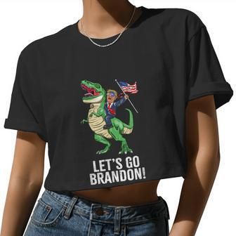 Lets Go Brandon Let's Go Brandon TRump Men Women Women Cropped T-shirt - Monsterry AU