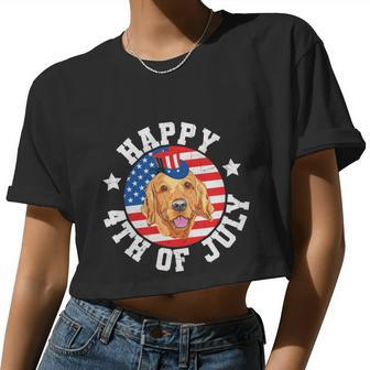 Happy 4Th Of July American Flag Plus Size Shirt For Men Women Family And Women Cropped T-shirt - Monsterry