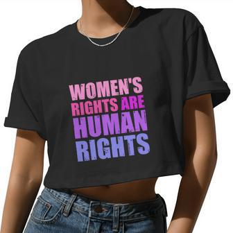Human Rights Womens Right Pro Choice Women Cropped T-shirt - Monsterry CA