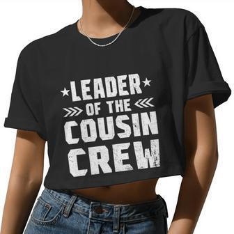 Leader Of The Cousin Crew Women Cropped T-shirt - Monsterry DE