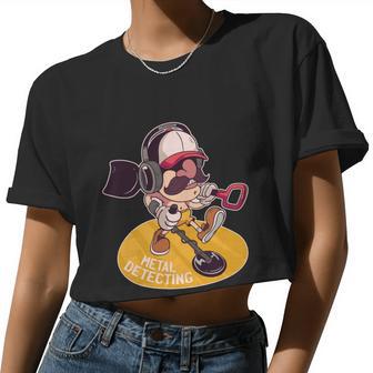 Metal Detecting V2 Women Cropped T-shirt - Monsterry DE