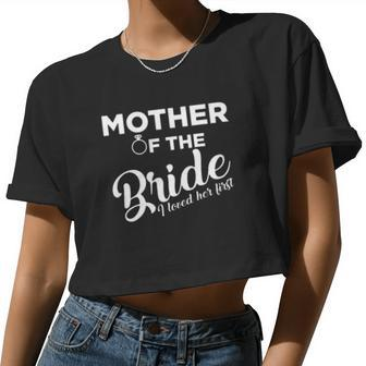 Mother Of The Bride Women Cropped T-shirt - Monsterry