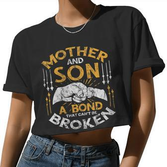 Mothers Best Happy Mother S Day Women Cropped T-shirt - Monsterry