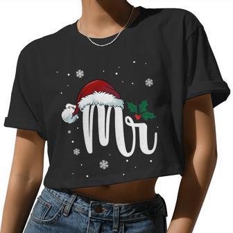 Mr Claus Matching Family Christmas V3 Women Cropped T-shirt - Monsterry AU